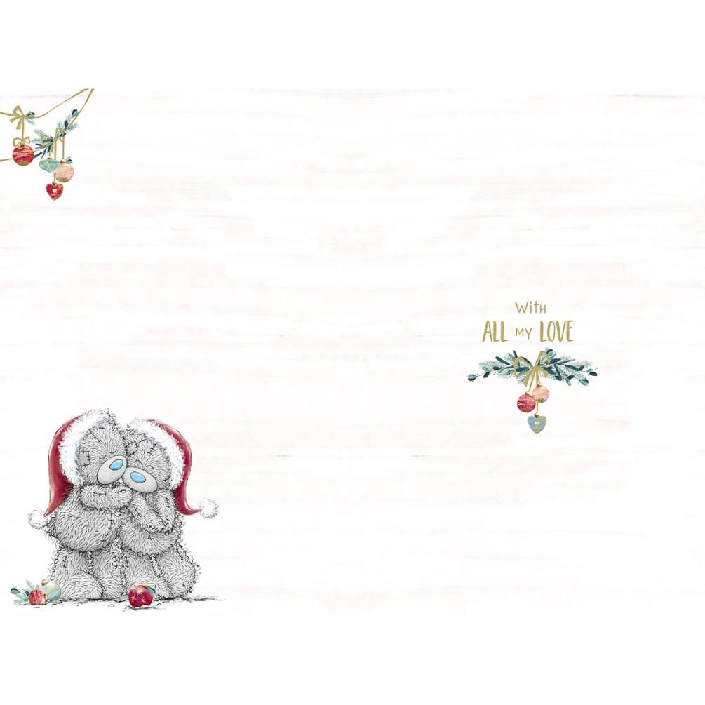 Beautiful Girlfriend Me to You Bear Christmas Card Extra Image 1